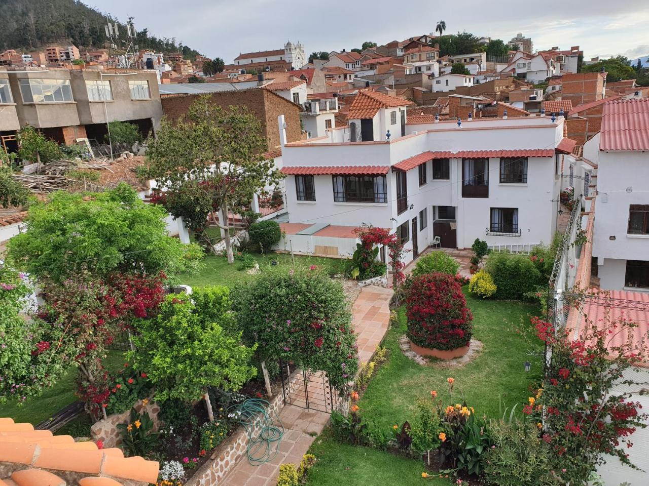 El Jardin De Su Merced B&B Sucre Eksteriør bilde