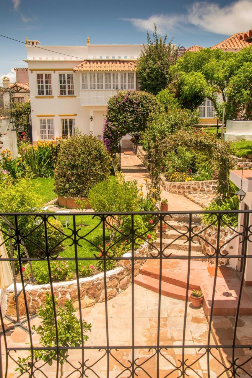 El Jardin De Su Merced B&B Sucre Eksteriør bilde