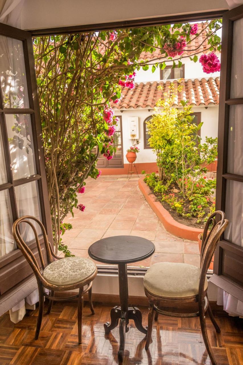 El Jardin De Su Merced B&B Sucre Eksteriør bilde